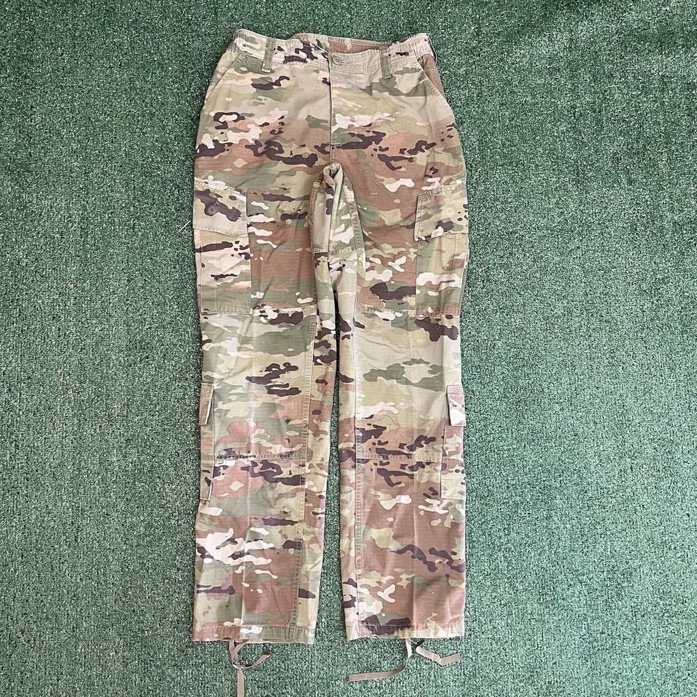 USGI ARMY OCP WOMEN'S TROUSER COMBAT UNIFORM PANTS FEMALE NON-FR 28 LONG